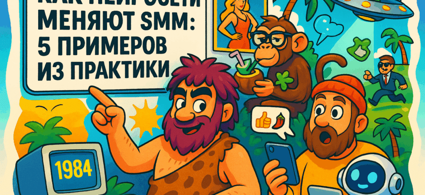 Нейросети в SMM: как они меняют игру и учат нас быть лучше маркетологами