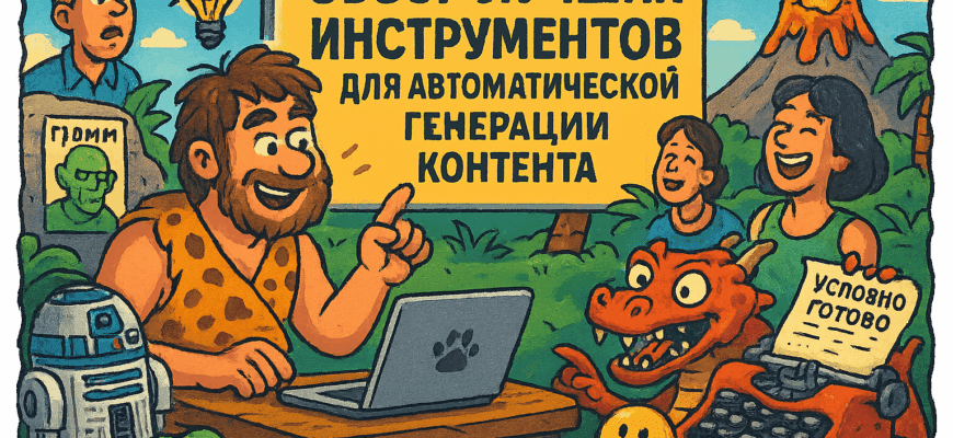 Обзор инструментов ИИ для генерации контента: как автоматизировать процесс и повысить качество без усилий
