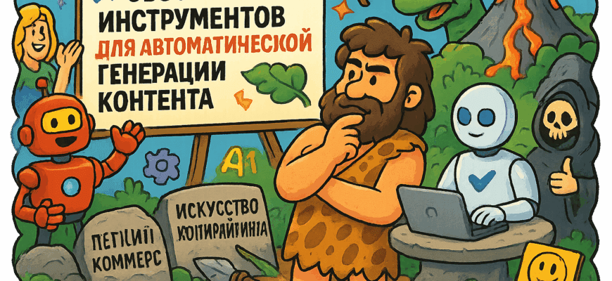 Обзор топовых ИИ-инструментов для автогенерации контента: как сэкономить время, деньги и нервы маркетологов