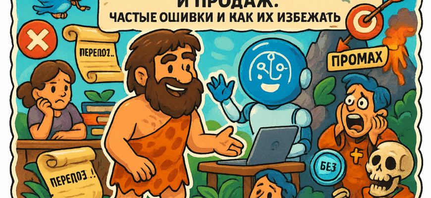 Ошибки, которые убивают ваш маркетинг: как нейросети превращаются в ваши враги и что с этим делать