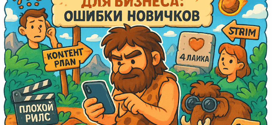 Ошибки новичков в Instagram: как избежать провала с помощью искусственного интеллекта