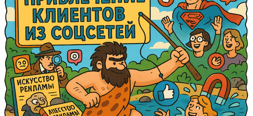 Привлечение клиентов из соцсетей с помощью ИИ: Как обмануть алгоритмы и поднять продажи на новый уровень