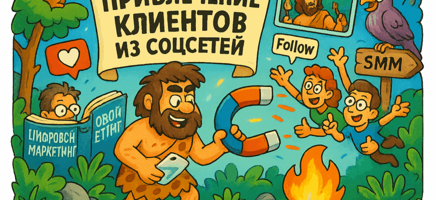 Привлечение клиентов из соцсетей с помощью ИИ: как удвоить продажи и оставить конкурентов в пыли