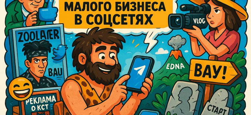 Продвижение малого бизнеса в соцсетях: как искусственный интеллект убивает скуку и заставляет клиентов залипать