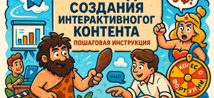 Секреты создания интерактивного контента с ИИ: от шаблонов до аналитики — полный гид для маркетологов
