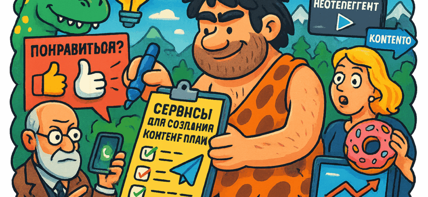 Сервисы ИИ для создания контент-плана: как стать гуру маркетинга за 5 шагов