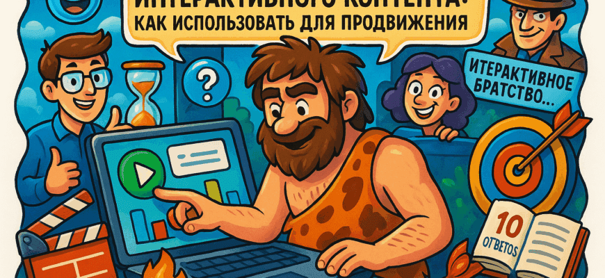 Создание интерактивного контента с помощью ИИ: секреты вовлечения и конверсий, которые вы не знали