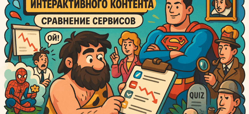 Сравнение лучших платформ для создания интерактивного контента с помощью ИИ: откройте секреты успешного маркетинга!