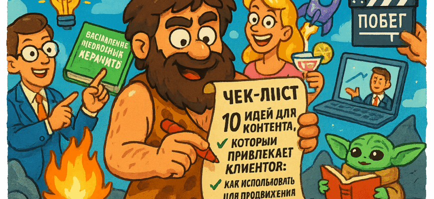 10 безумных идей для контента с искусственным интеллектом, которые заставят клиентов залипать