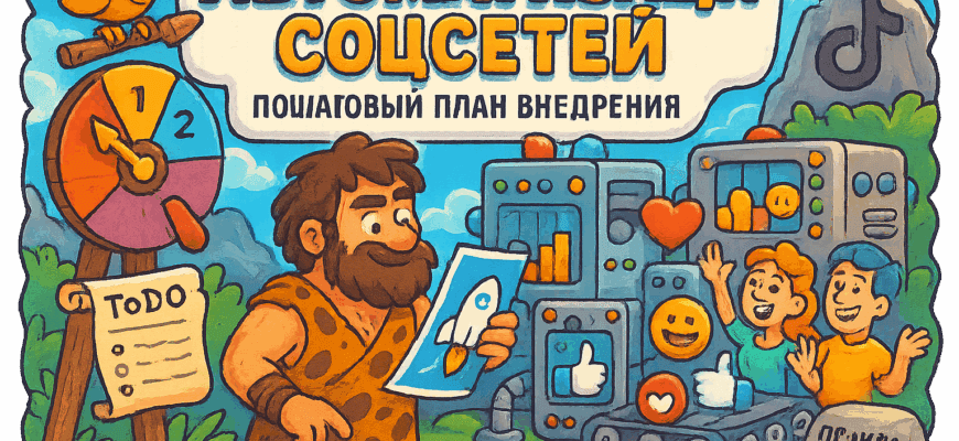 Автопостинг в соцсетях с ИИ: Как обмануть алгоритмы и получить 50% вовлеченности за 30 дней