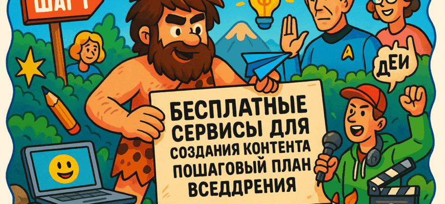Бесплатные ИИ-сервисы для создания контента: как не потерять время и деньги на маркетинг