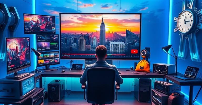Генерация видео на YouTube с помощью ИИ: как сэкономить время и деньги, оставаясь креативным гением