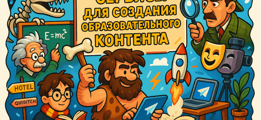 Сервисы ИИ в образовании: как создать учебный контент быстрее и эффективнее