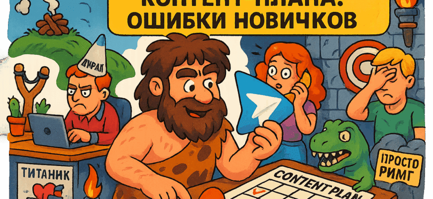 Сервисы для создания контент-плана: преодоление ошибок новичков с помощью ИИ и шаги к успешному маркетингу