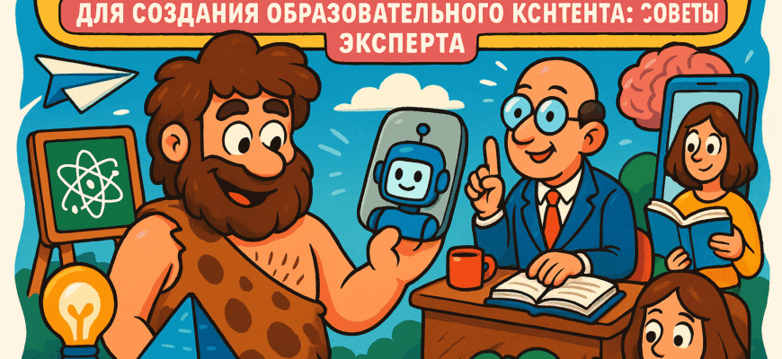 Сервисы ИИ для создания образовательного контента: как сократить время и повысить качество обучения