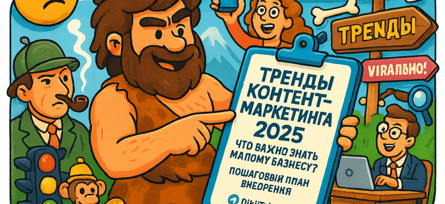 Тренды контент-маркетинга 2025: как малому бизнесу не отстать от конкурентов в эпоху ИИ и видео-контента