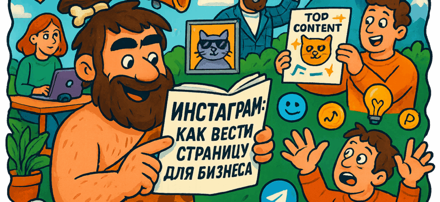 Ведение бизнес-страницы в Instagram с помощью ИИ: как не стать жертвой алгоритмов и привлечь клиентов за счёт автоматизации