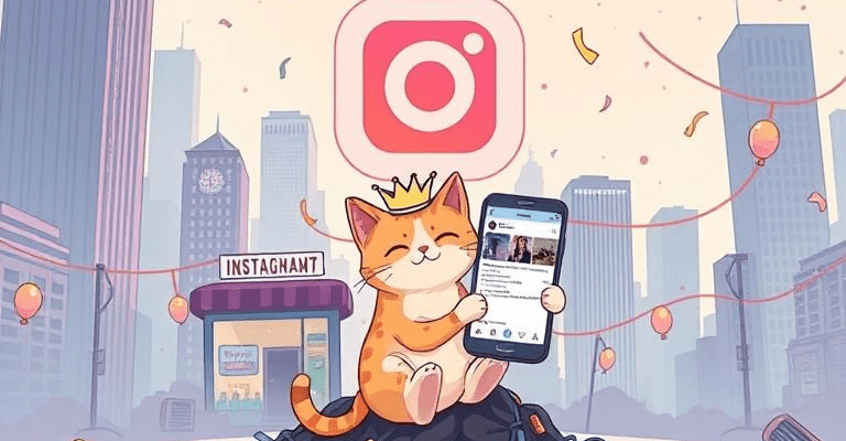 Искусственный интеллект в Instagram: как малому бизнесу выжить среди гигантов и стать популярным с помощью котиков и трэша