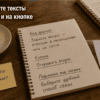 Предметы-факты на столе: Перепишите тексты над формой и на кнопке отправки