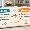 Схема на столе: бэкап как архив и staging как живая копия для кликов