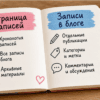 Чеклист: страница записей в чтении и блок записей в блоге