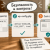 Шаги как карточки на столе: Поймите, зачем в админке вообще есть редактор и что уберёт одна константа