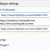 Карточка с полями URL WordPress «Общие» на светлом столе