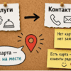 Схема на столе: одна карта на странице услуг, не три iframe